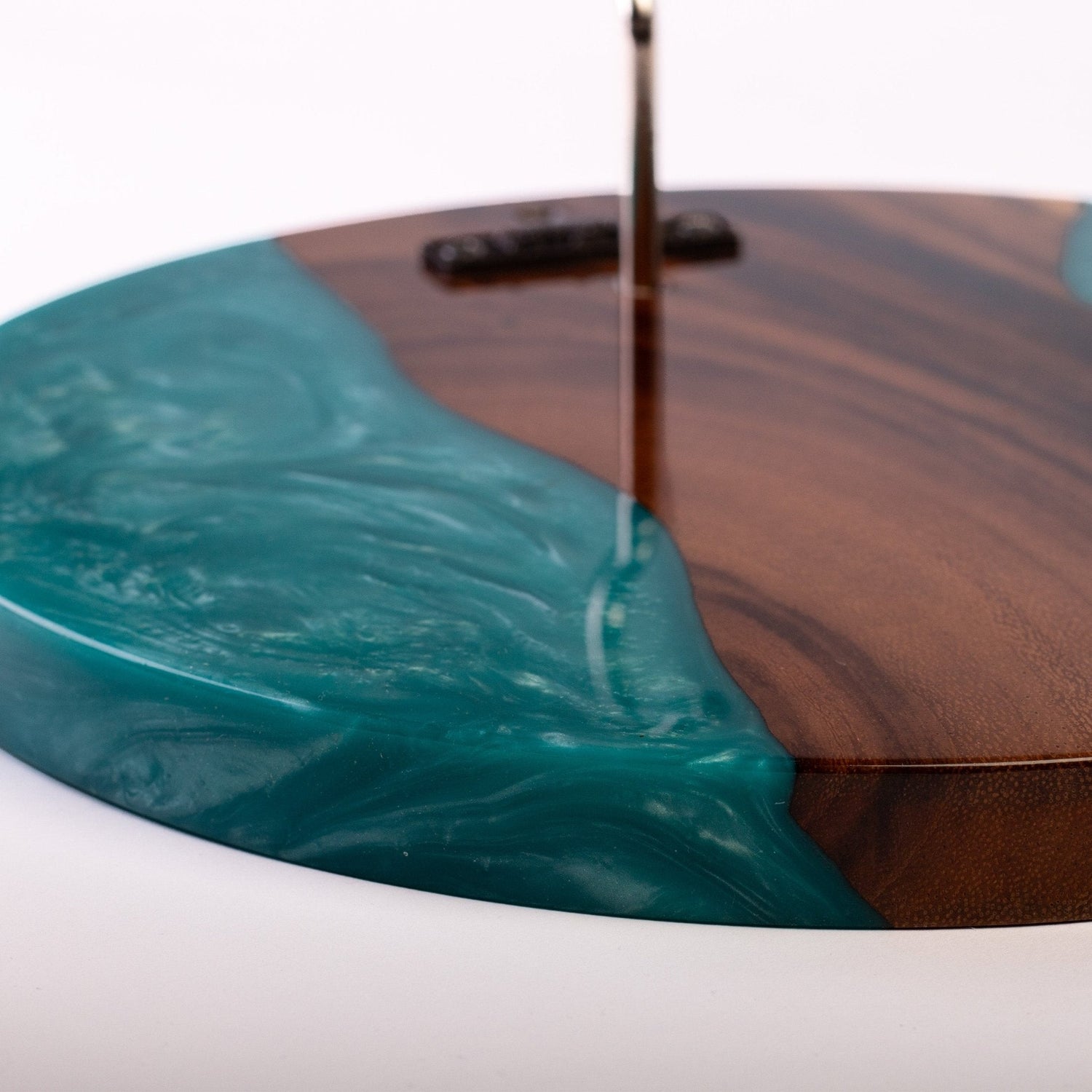 Ocean Acacia Wood Hook and Ring Toss Game