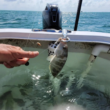 Overboard Boat Dehooker – Stud Mount | 316 Stainless | USA Mad