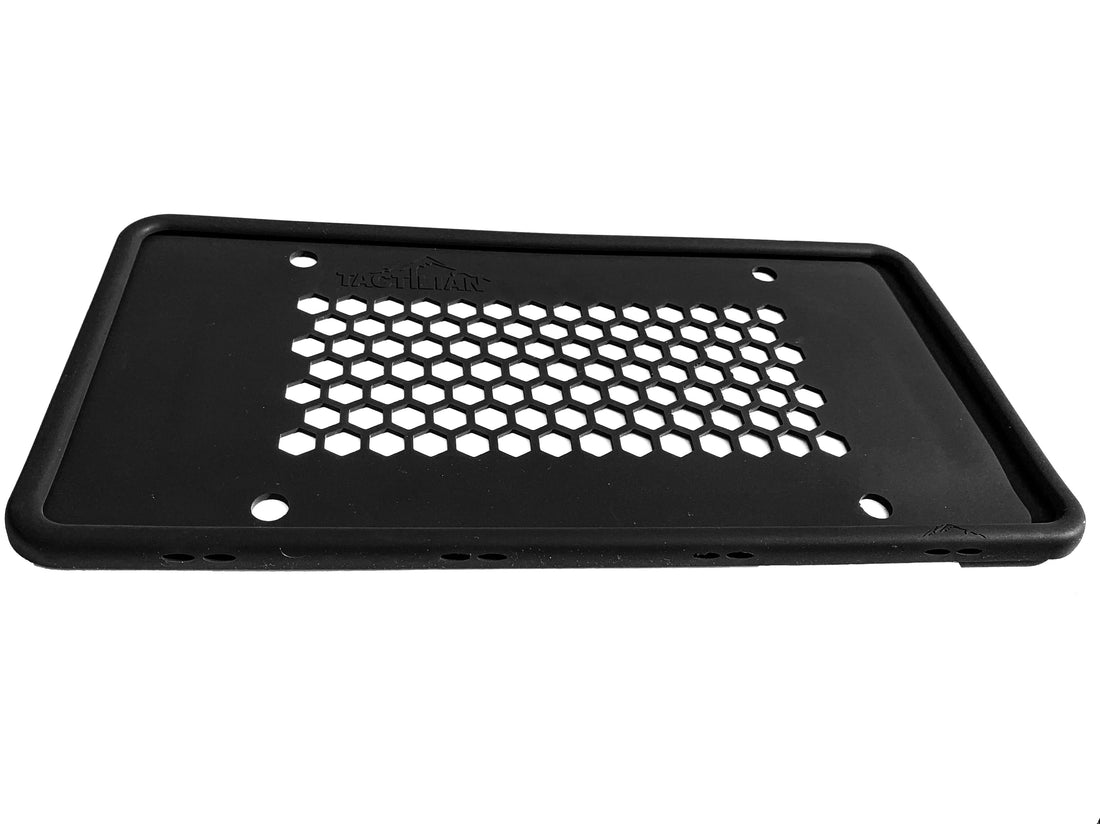 Silicone Anti-Rattle, Anti-Scratch License Plate Holder