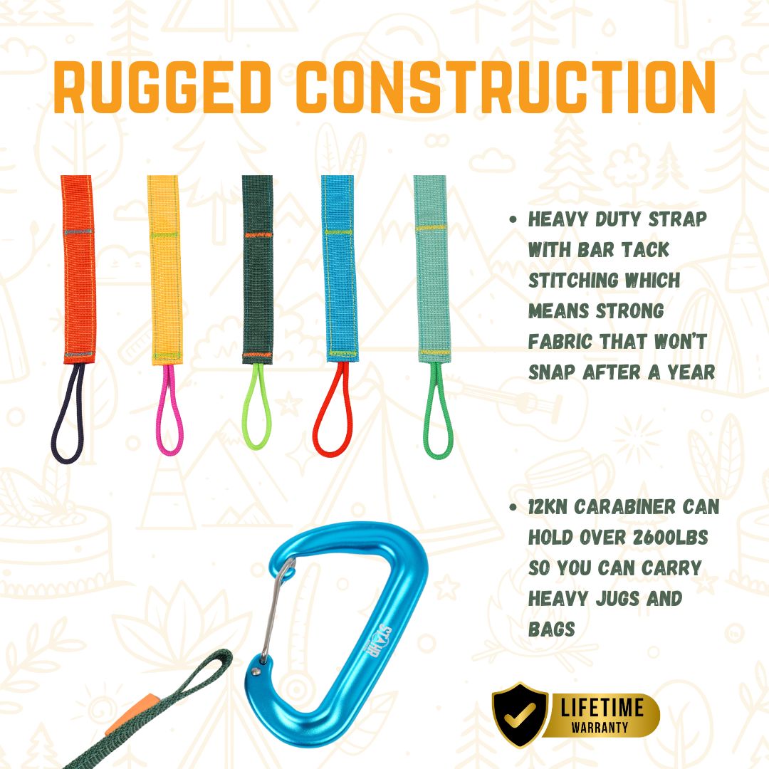 Trail Tether: Hiking-Rated Pacifier Clip and Multi-Use Strap