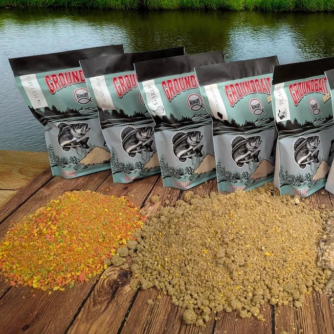 HungryFish GroundBait Mix -  ( Sunflower ) 2 lb