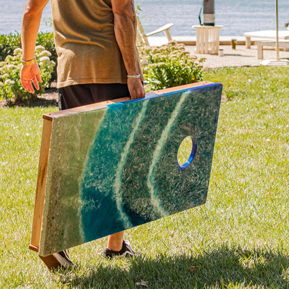 Studio Series Beach Resin 2x4 Cornhole Boards