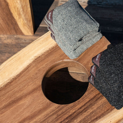 Studio Series Live Edge Acacia 1x2 Travel Cornhole Set
