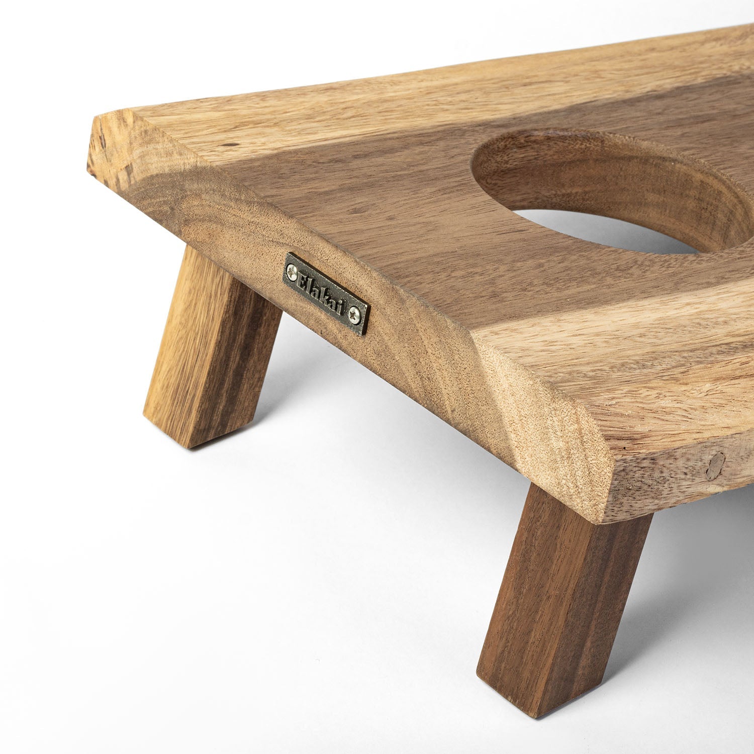 Studio Series Live Edge Acacia 1x2 Travel Cornhole Set