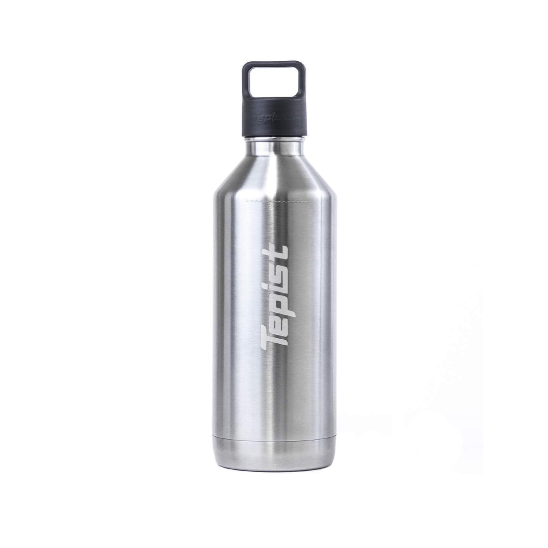 ThirtyO 30oz Stainless Steel Bottle Compatible with Sodastream Machines, Black (Open Box)