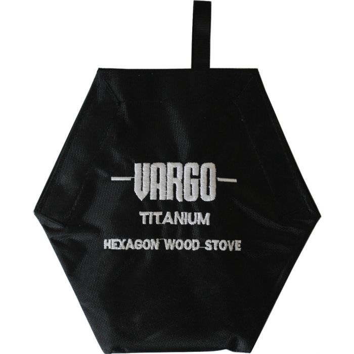 HEXAGON WOOD STOVE - STAINLESS STEEL