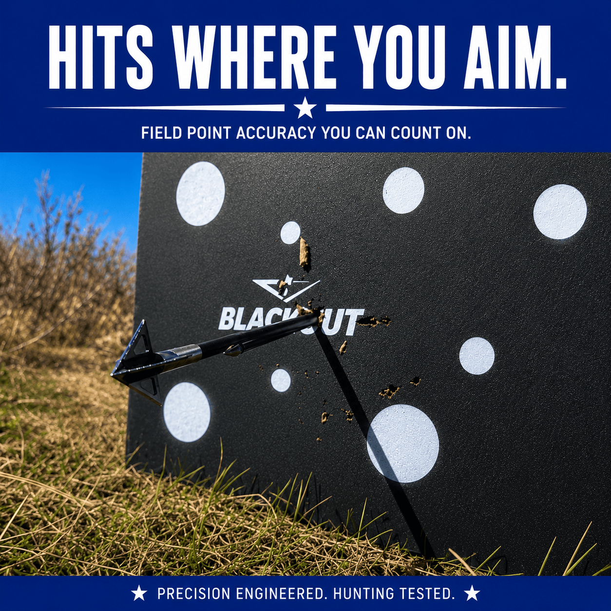 Tooth of the Arrow |  Field Points | 8-32 Thread