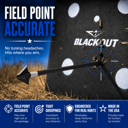 TOTA | 100 grain broadhead | 1-inch single bevel | fixed blade