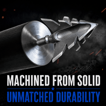 TOTA | 125 Grain Broadhead | Small Game and Turkey | Fixed Blade