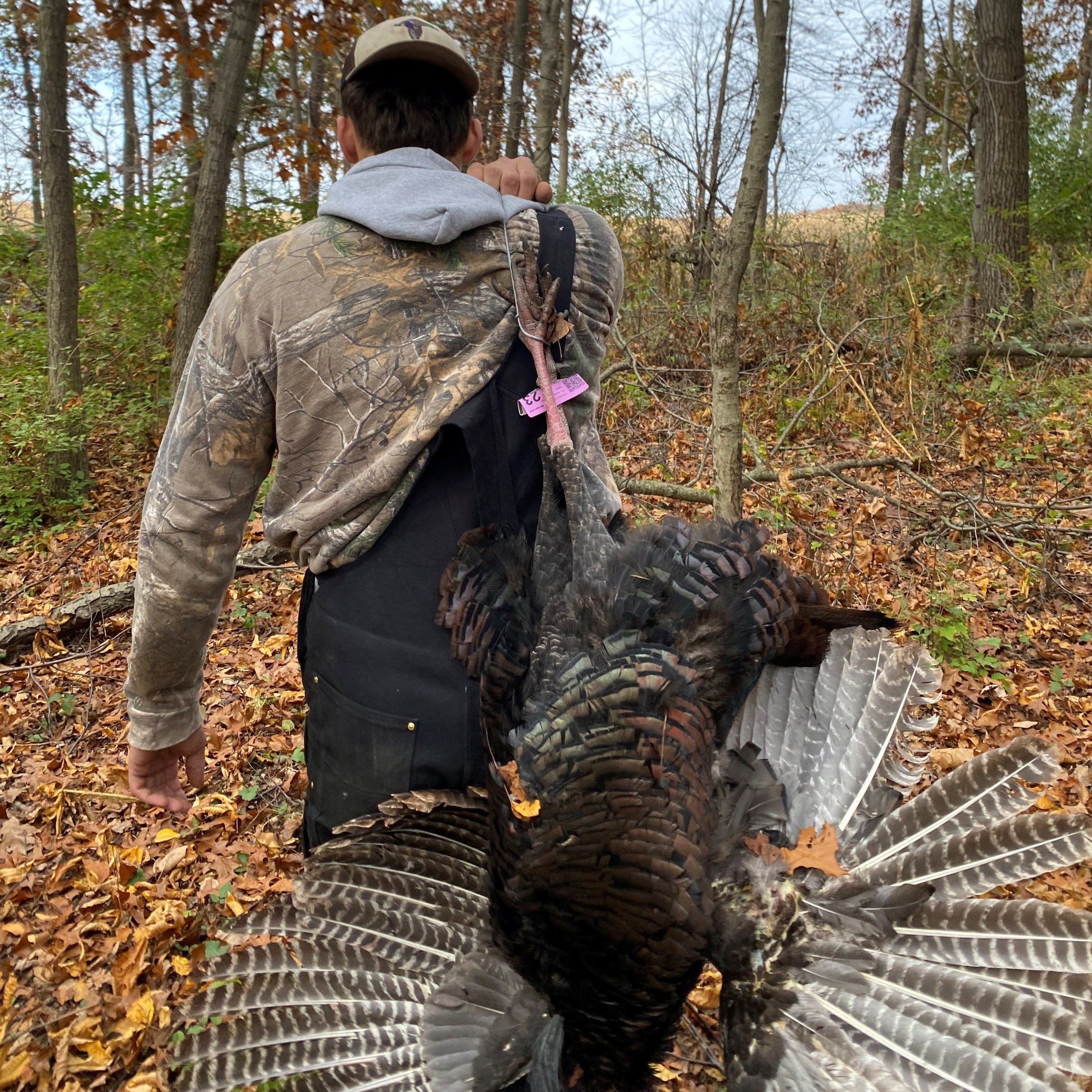 Turkey Cuffs Hunting Tote - 12"