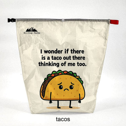 Ultralight Food Bags Original Fun Prints (D50T ultralight fabric)