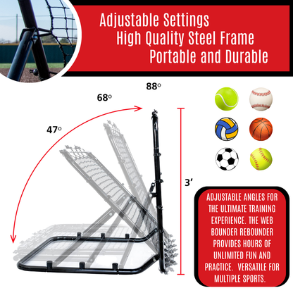 Web Rebounder | Baseball Trainer | Web Flex