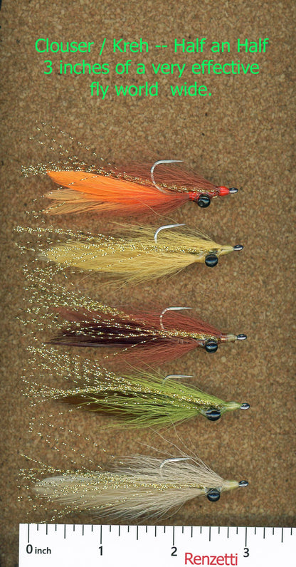 Clouser/ Kreh Half &amp; Half