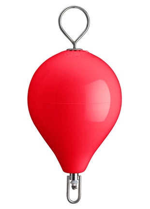 Polyform 17" CM Mooring Buoy w/SS Iron - Red [CM-3SS-RED]