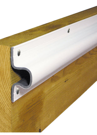 Dock Edge "C" Guard Economy PVC Profiles 10ft Roll - White [1132-F]