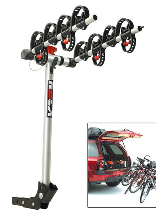 ROLA Bike Carrier - TX w/Tilt & Security - Hitch Mount - 4-Bike [59401]
