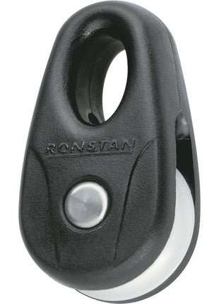 Ronstan Kite Block - Black w/White Sheave (Pair) [RF13101-2]
