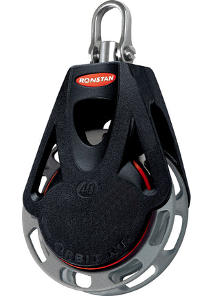 Ronstan Series 40 Ratchet Orbit Block - Single - Auto - Swivel Shackle Head [RF46100]