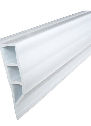 Dock Edge Standard PVC Full Face Profile - 16' Roll - White [1160-F]