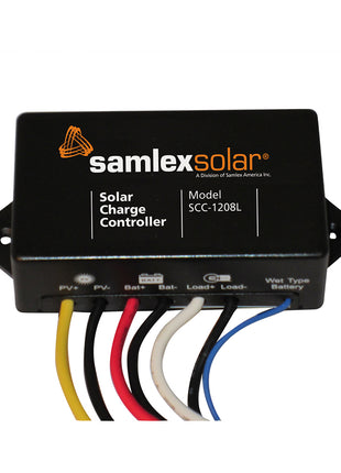 Samlex Solar Charge Controller - 12V - 8A [SCC-1208L]
