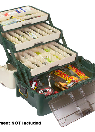 Plano Hybrid Hip 3-Tray Tackle Box - Forest Green [723300]