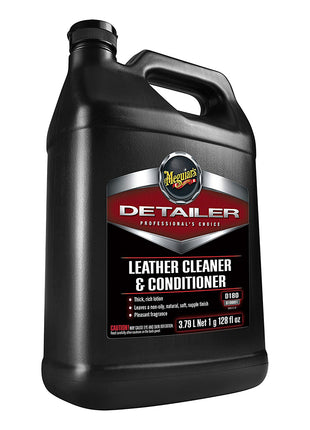 Meguiars Detailer Leather Cleaner  Conditioner - 1-Gallon [D18001]
