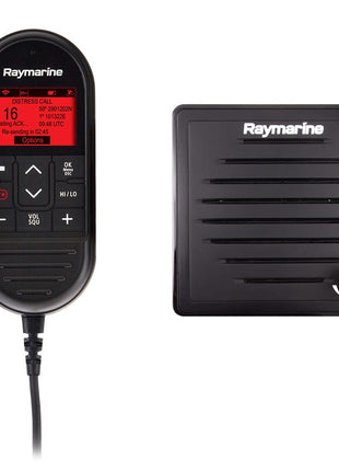 Raymarine Ray90 Wired Second Station Kit w/Passive Speaker, RayMic Wired Handset  RayMic Extension Cable - 10M [T70432]