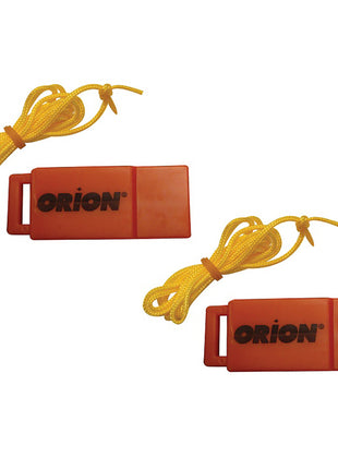 Orion Safety Whistle w/Lanyards - 2-Pack [676]