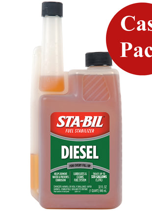 STA-BIL Diesel Formula Fuel Stabilizer  Performance Improver - 32oz *Case of 4* [22254CASE]