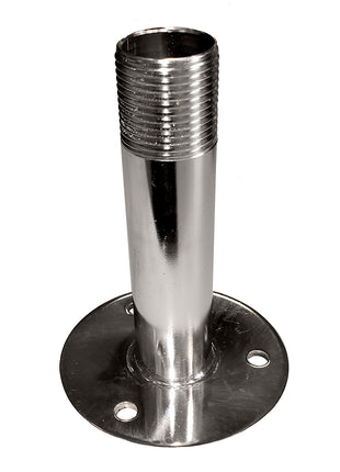 Sea-Dog Fixed Antenna Base 4-1/4" Size w/1"-14 Thread Formed 304 Stainless Steel [329515]