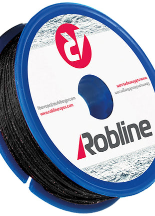 Robline Waxed Whipping Twine - 0.8mm x 40M - Black [TYN-08BLKSP]