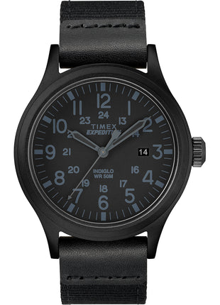 Timex Expedition Scout 40mm - Black - Fabric Strap Watch [TW4B14200]