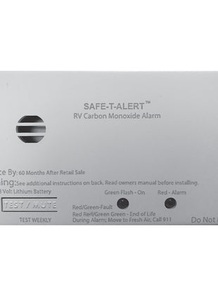 Safe-T-Alert SA-340 White RV/Marine Battery Powered CO2 Detector - Rectangle [SA-340-WT]