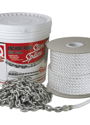 Quick Anchor Rode 25 - 8mm Chain - 300 - 9/16" Rope [FCV080391230Q00]
