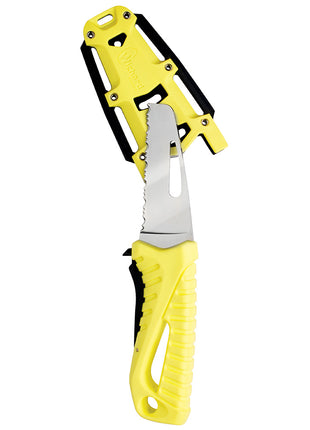 Wichard Offshore Rescue Knife Fixed Blade - Fluorescent [10192]