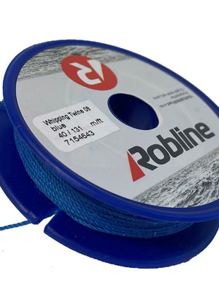 Robline Waxed Whipping Twine - 0.8mm x 40M - Blue [TYN-08BLUSP]