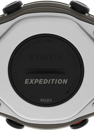 Timex Expedition Trailblazer Activity Tracker + HR - Brown Resin Case - Brown Leather w/Brown Fabric Strap [TW4B27100]