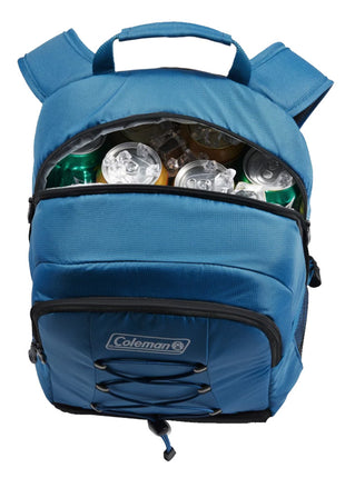 Coleman CHILLER 28-Can Soft-Sided Backpack Cooler - Deep Ocean [2158118]